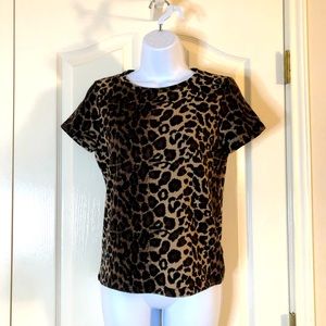2/$12 Forever 21 Leopard Print Top